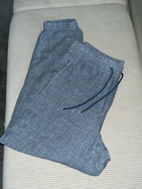 Athleta Retreat Linen Joggers-10